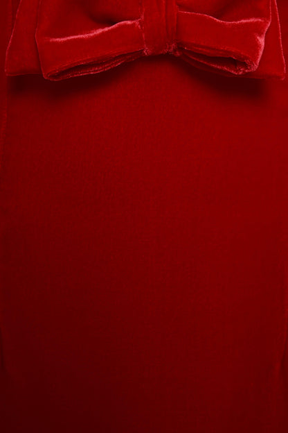 Apphia Bow Trim Cami Maxi Dress