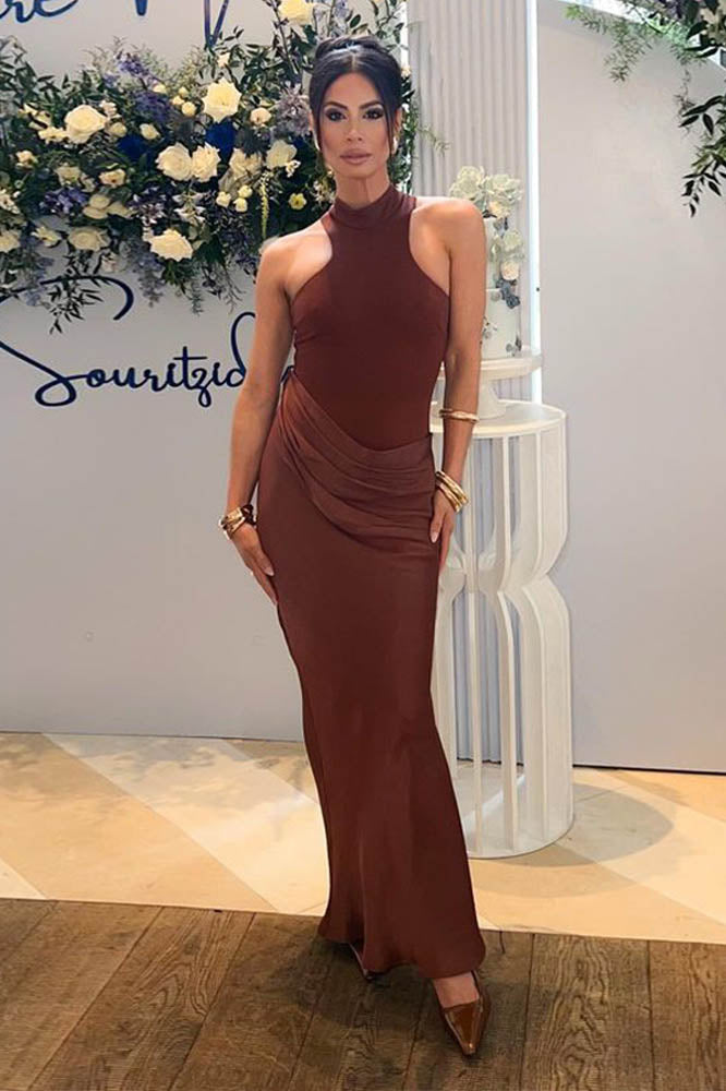 Panelled Cutout Bodycon Dress