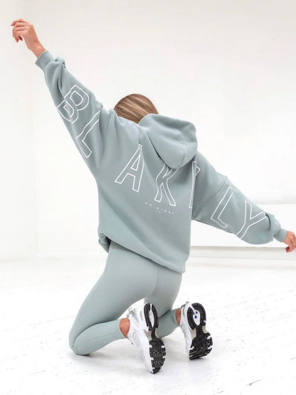 Autumn Women's Letter Hoodie Jackets