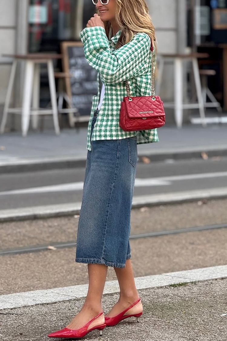 Checked Jacket Esmeralda