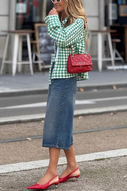 Checked Jacket Esmeralda