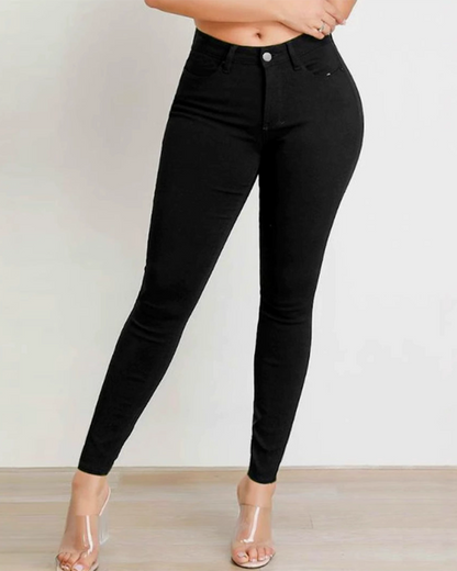 Black Slim-Fit Jeans