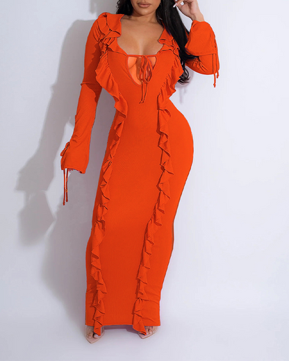 Slim Fit Hip Dress