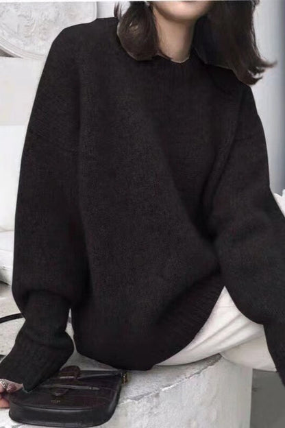 Loose Fit Vintage Style Sweater