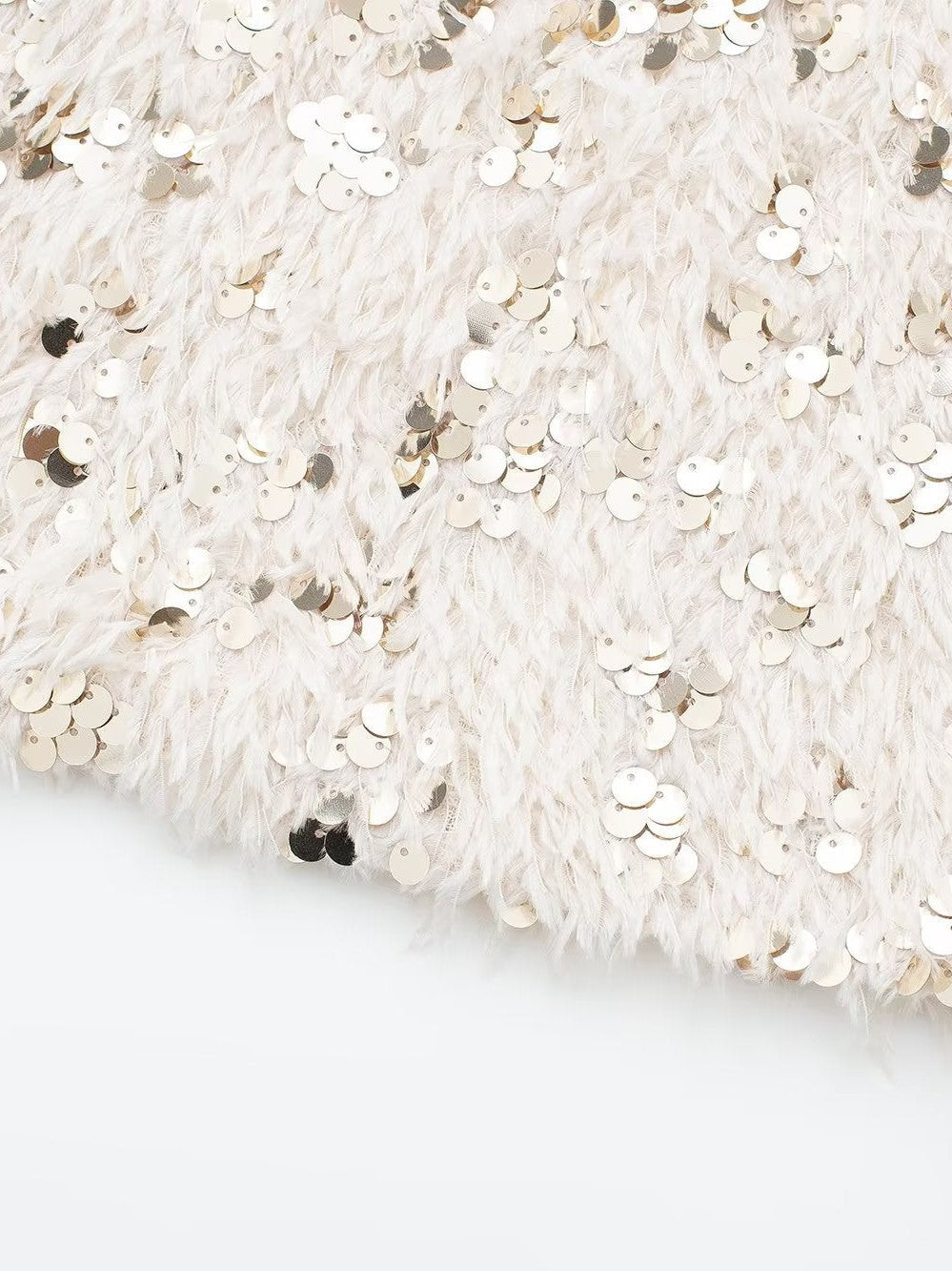 Bandeau Glitter Tube Top