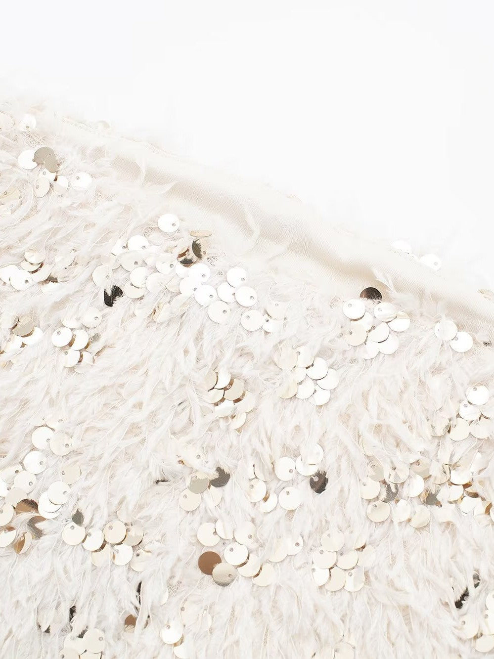 Bandeau Glitter Tube Top
