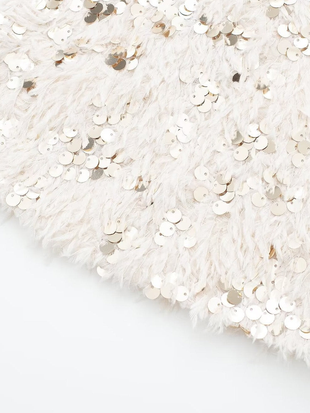Bandeau Glitter Tube Top