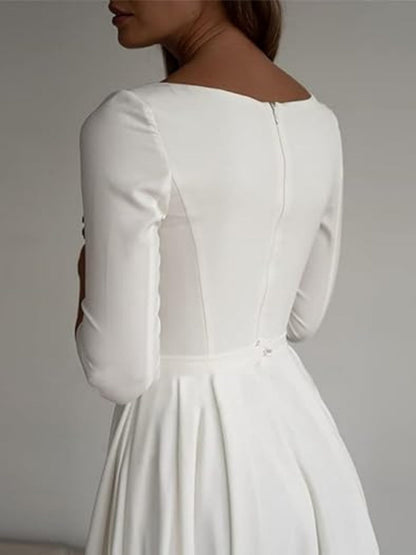 Simplicity Long Sleeve Parties Maxi Dresses