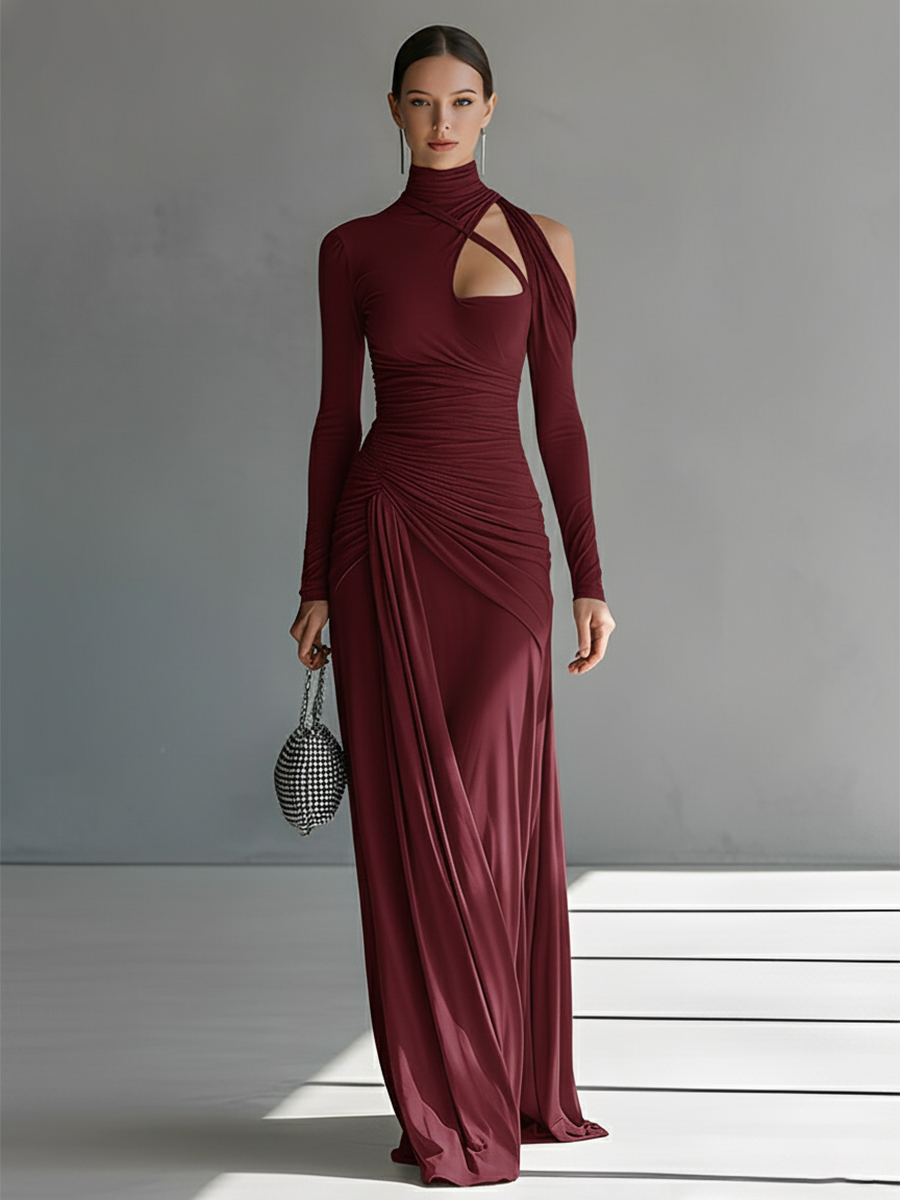 Isolde | Ruched Maxi Dress