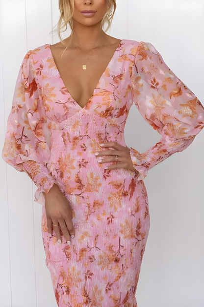 Poppy | Elegant Floral Dress