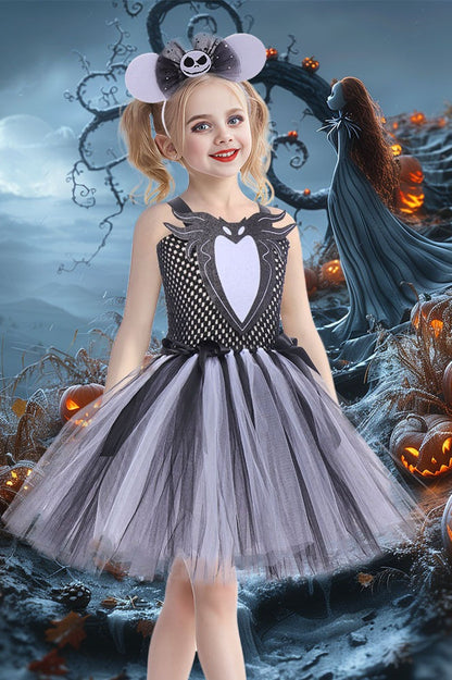 Gothic Jack Dress Kid Halloween Costume