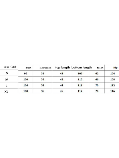 Abstract Print Wide Leg Pants & Vest Coord Set