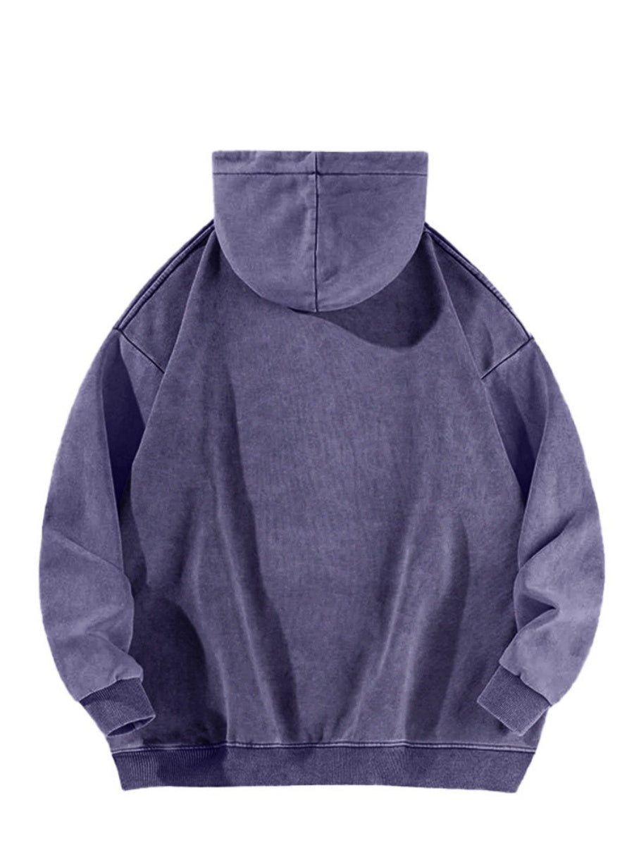 Washing The Hood Distressed Sweatshirt