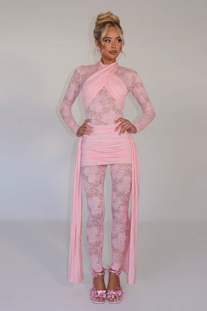 Silken Whispers Jumpsuit