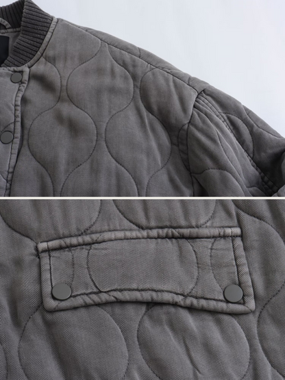 Maimouna Padded Oversize Bomber Jacket