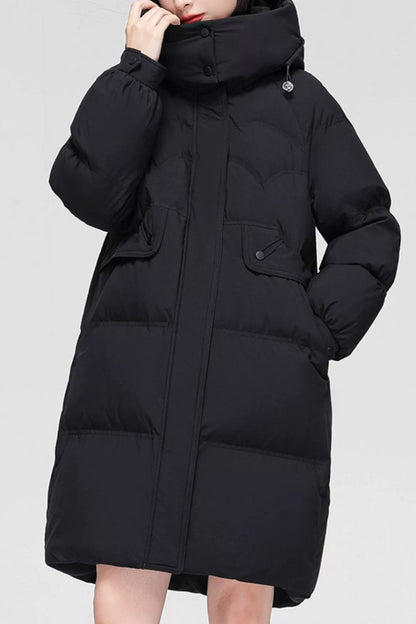 Long Oversize Insulated Puffer Jacket