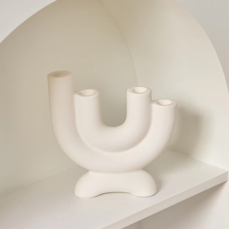 Nordic Ceramic Candle Holder