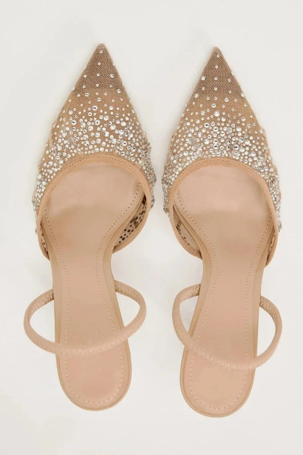 Ingrid Crystal Heels