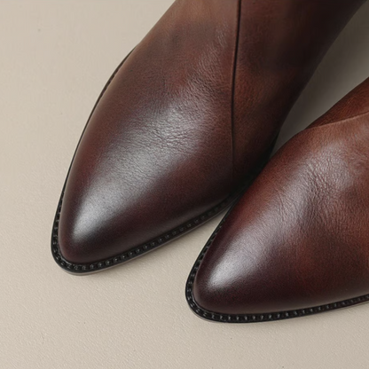 Anna & Rose | Marvella™ | Luxury Low-Heel Ankle Boots