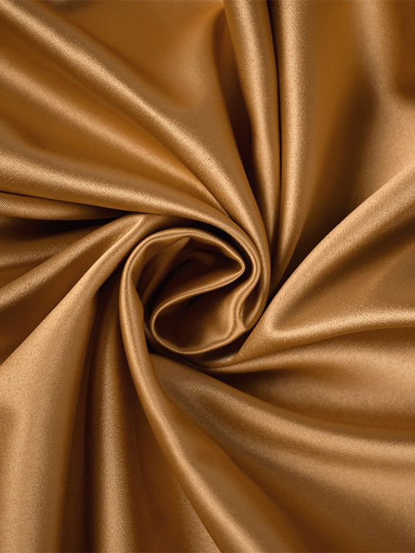 Boning Corset Satin Split Suspender Dress