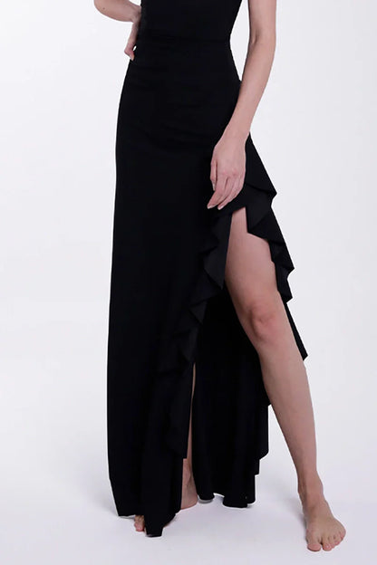 Colorblock Minimal One Piece Swimsuit Set