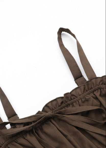 Savannah - Smocked Tiered Mini Dress