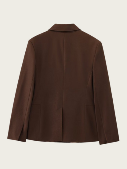 Jhene Waist-Cinching Blazer