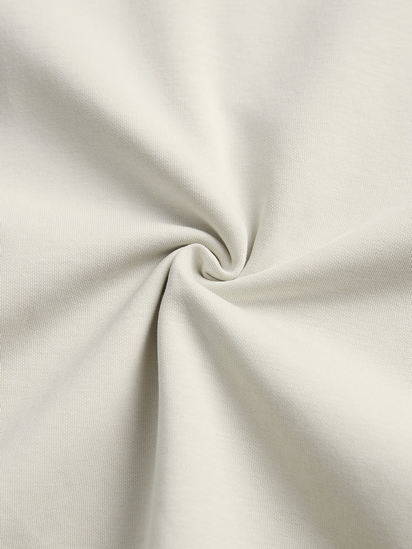 Letter Print Color Block Splice Raglan Oversized Hoodie