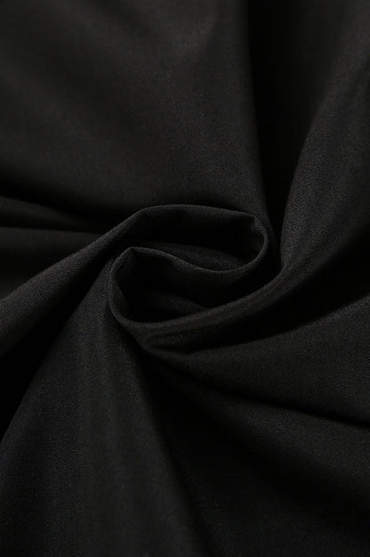 Lace Appliqué Asymmetrical Maxi Skirt