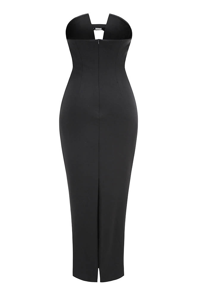 Noir Grace Maxi Dress