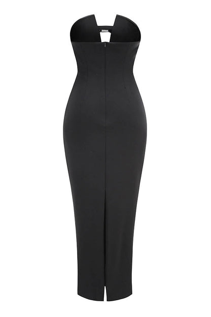 Noir Grace Maxi Dress