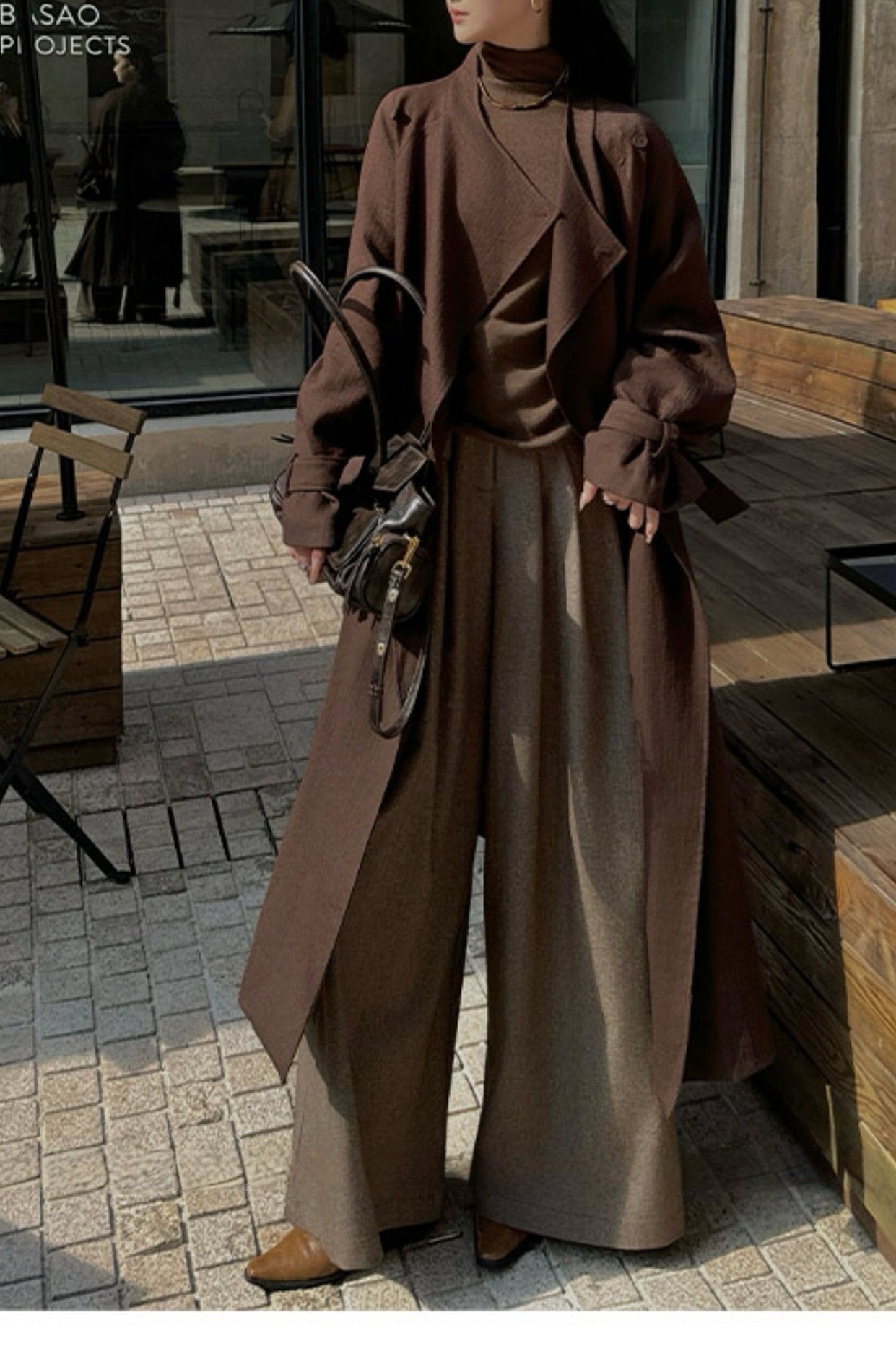 Autumn Women's Lightweight Long Overcoat