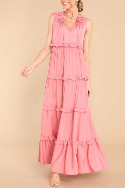 When I Look At You Peony Maxi Dress