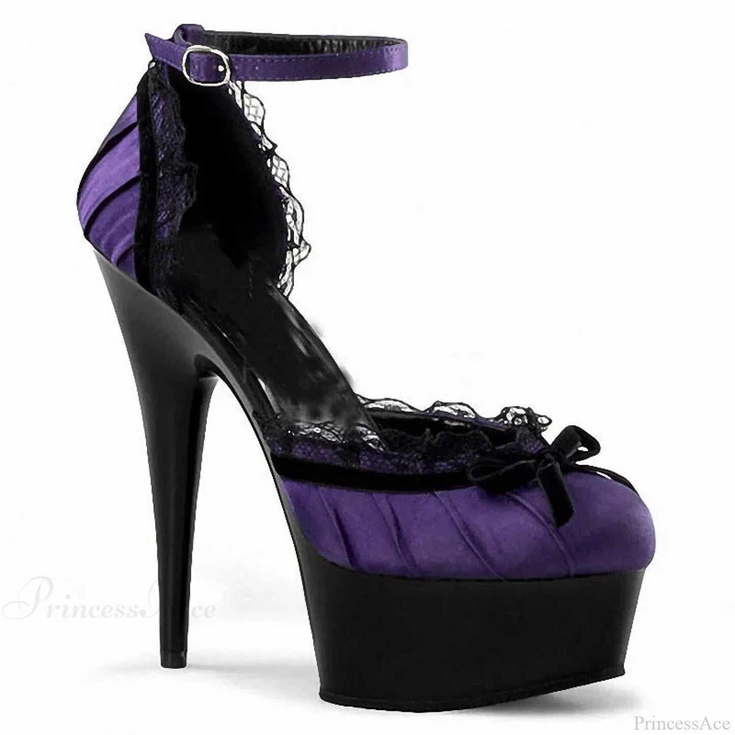 15cm Gothic Lace Platform Fetish Tall Heel