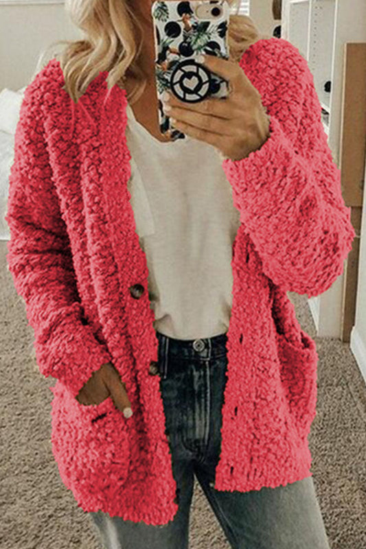 Fashion British Style Solid Patchwork O Neck Outerwear(10 Colors)