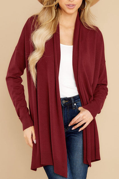 Fashion Street Solid Patchwork Outerwear