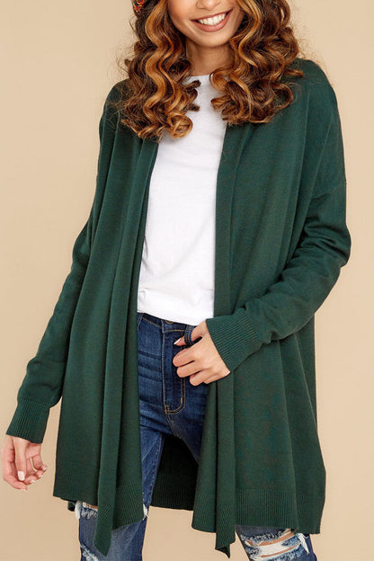 Fashion Street Solid Patchwork Outerwear