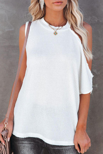 Fashion Casual Solid Patchwork O Neck T-Shirts