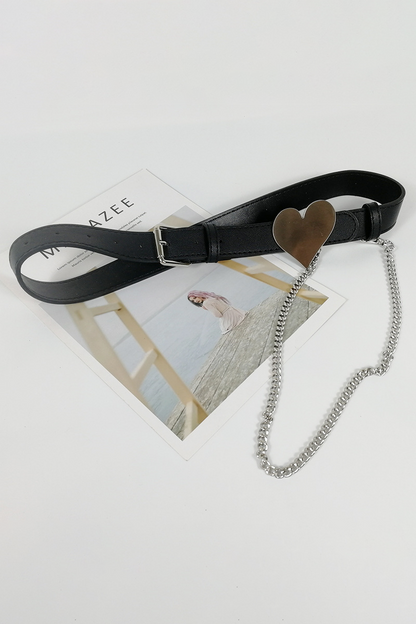 Street Patchwork Metal Accessories Decoration Chains Belts