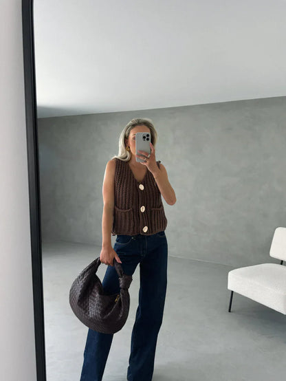 Kayla | Ribbed Knitted Top