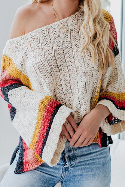 Fashion Solid Split Joint O Neck Tops