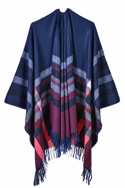 Casual Street Patchwork Tassel Outerwear