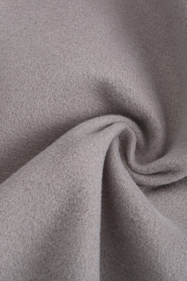 Casual Elegant Solid Patchwork Buttons Hooded Collar Outerwear(7 Colors)