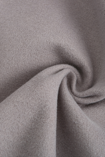 Casual Elegant Solid Patchwork Buttons Hooded Collar Outerwear(7 Colors)