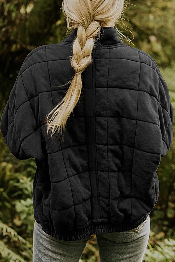 Casual Solid Pocket Zipper Mandarin Collar Outerwear(11 Colors)