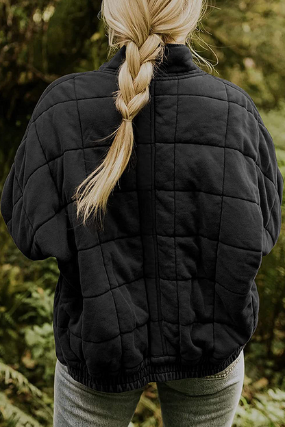 Casual Solid Pocket Zipper Mandarin Collar Outerwear(11 Colors)