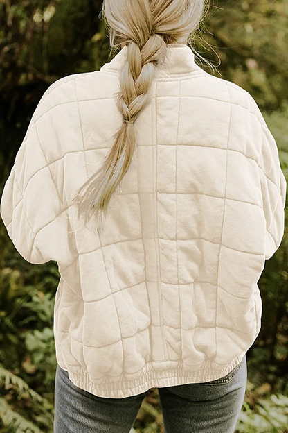 Casual Solid Pocket Zipper Mandarin Collar Outerwear(11 Colors)