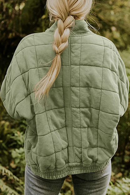 Casual Solid Pocket Zipper Mandarin Collar Outerwear(11 Colors)