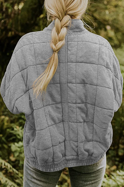 Casual Solid Pocket Zipper Mandarin Collar Outerwear(11 Colors)