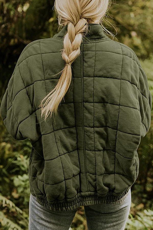 Casual Solid Pocket Zipper Mandarin Collar Outerwear(11 Colors)